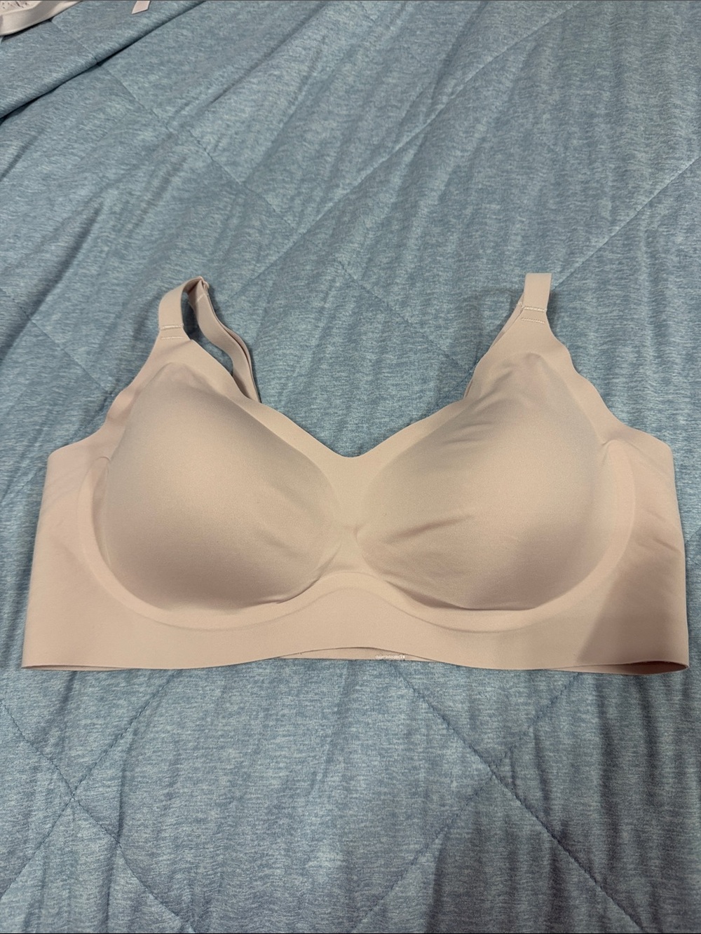Seamless Nude jelly Wireless Comfort Bra
